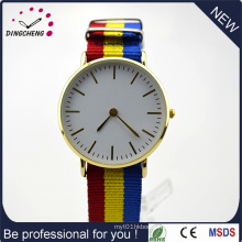 New Arrival 3ATM Waterproof Japan Movt Nylon Strap Watch (DC-1017)